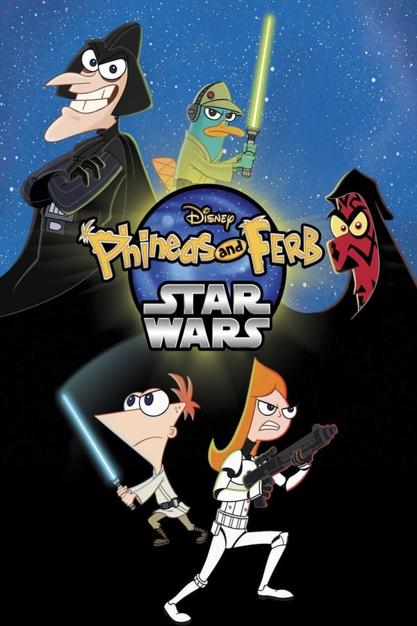 Fineas ve Förb: Star Wars poster