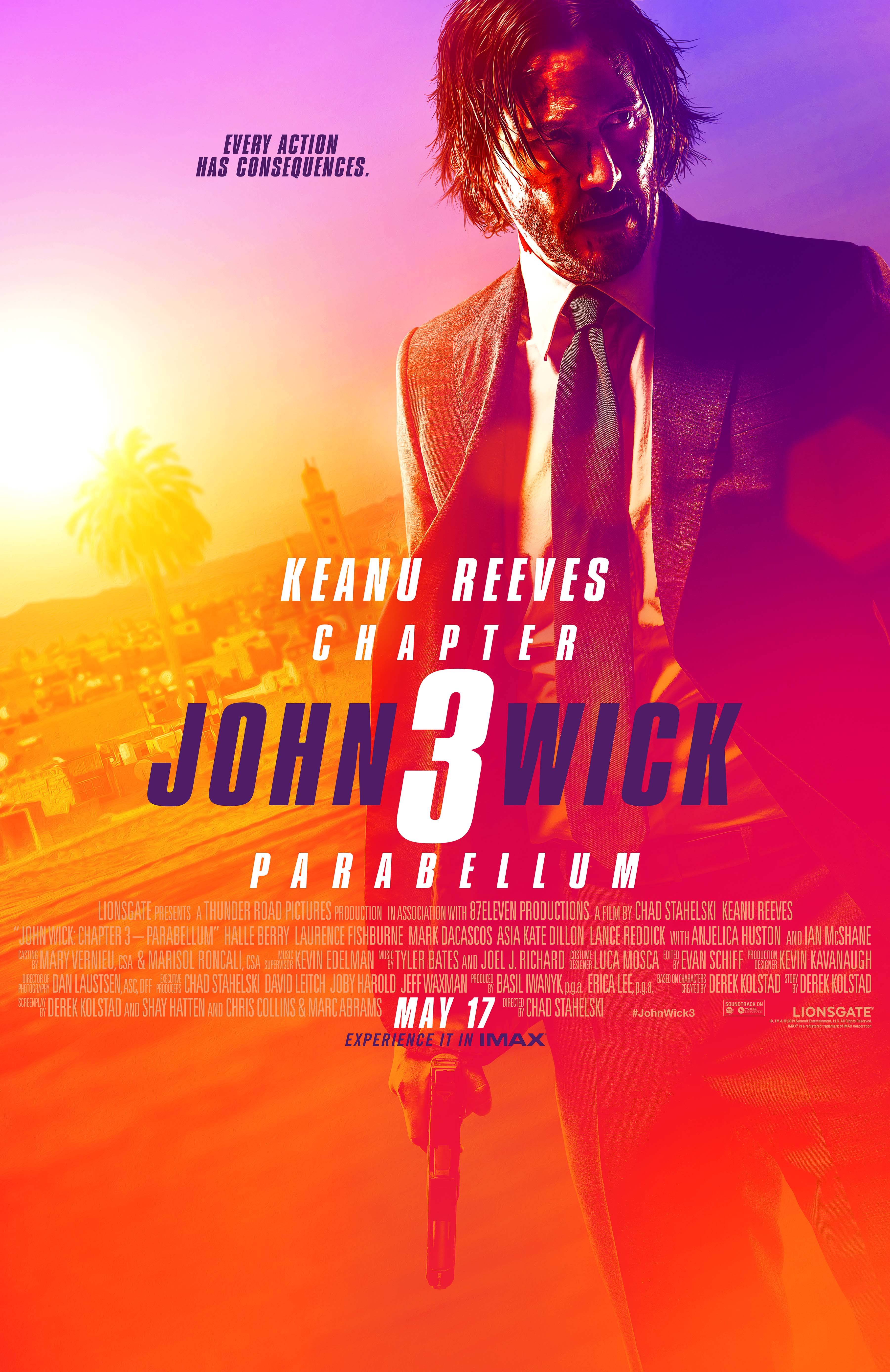 John Wick 3 Parabellum poster