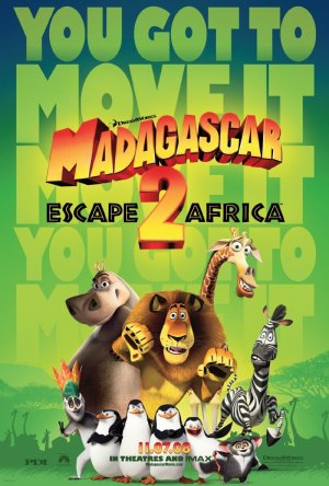Madagaskar 2 poster